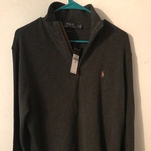 Brand new Polo pullover w/ quarter zipper